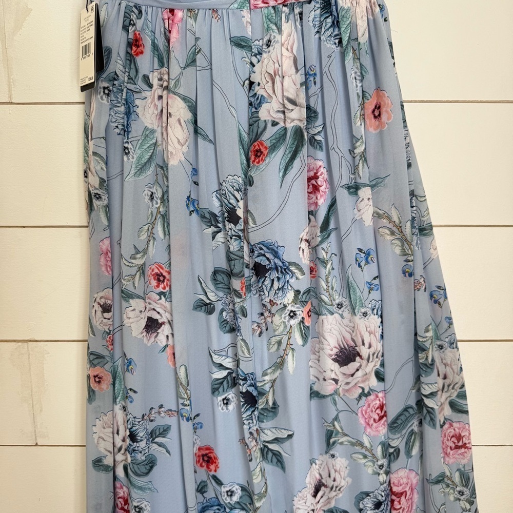 Adrianna Papell Printed Chiffon dress Gown - Picture 10 of 10